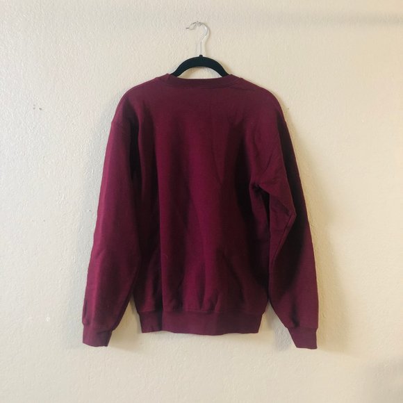 Maroon 'kamala & joe' Sweatshirt (S) - Picture 2 of 6